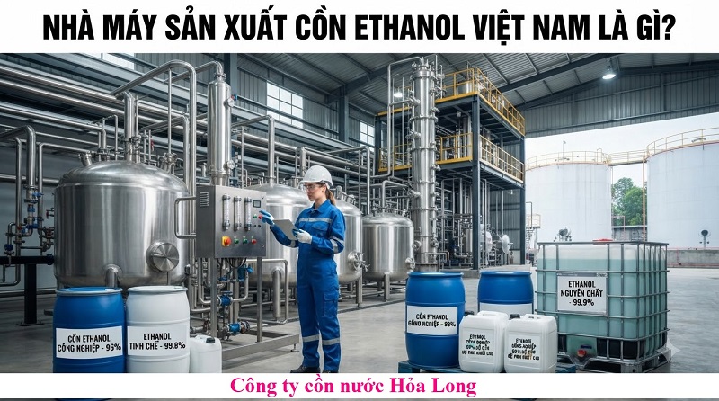 Nhà máy sản xuất cồn ethanol Việt Nam – Nguồn cung ethanol ổn định cho doanh nghiệp